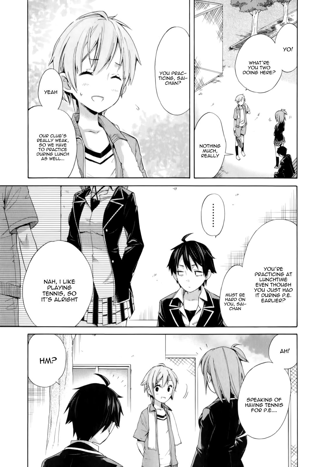 Yahari Ore no Seishun Love Come wa Machigatteiru. chapter 5 page 13