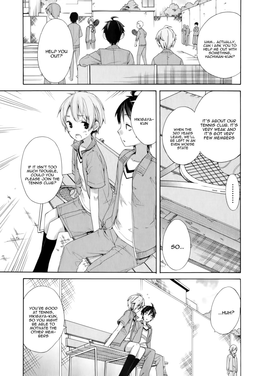 Yahari Ore no Seishun Love Come wa Machigatteiru. chapter 5 page 19
