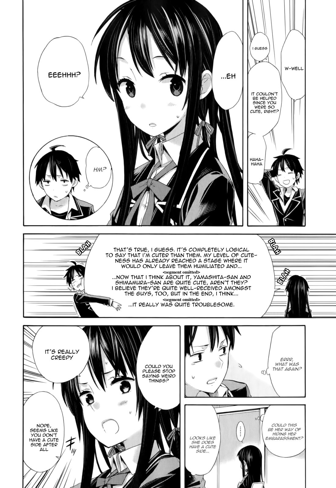 Yahari Ore no Seishun Love Come wa Machigatteiru. chapter 5 page 22