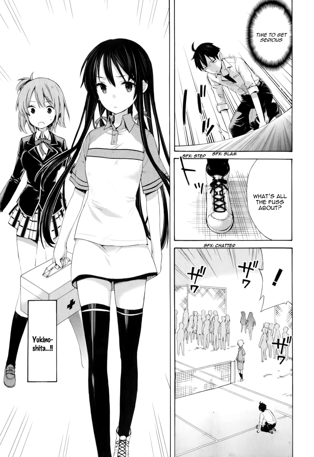 Yahari Ore no Seishun Love Come wa Machigatteiru. chapter 6 page 27