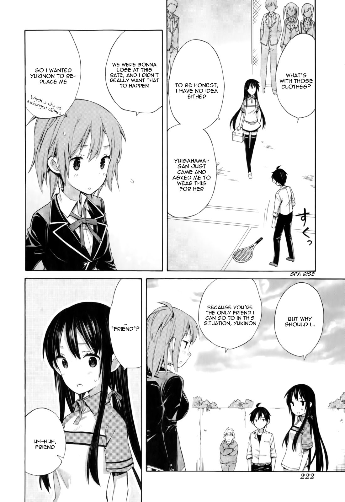 Yahari Ore no Seishun Love Come wa Machigatteiru. chapter 6 page 28