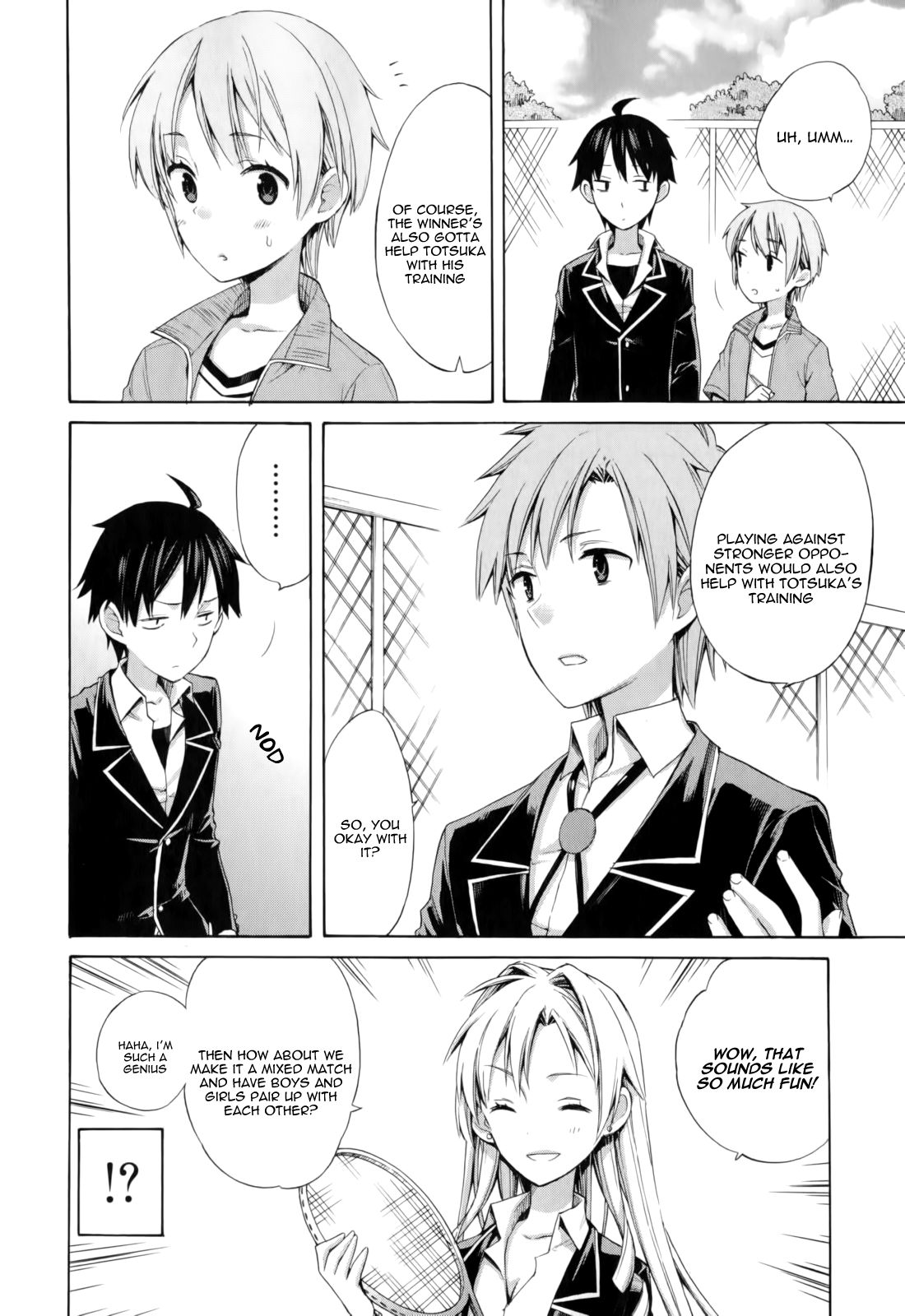Yahari Ore no Seishun Love Come wa Machigatteiru. chapter 6 page 8