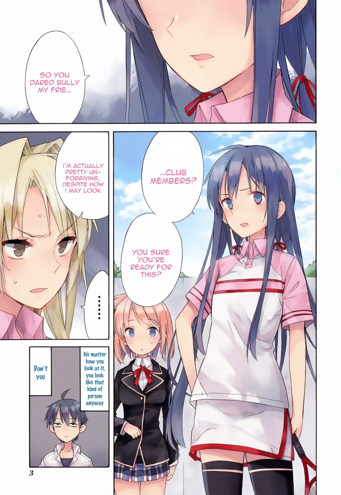 Yahari Ore no Seishun Love Come wa Machigatteiru. chapter 7 page 3