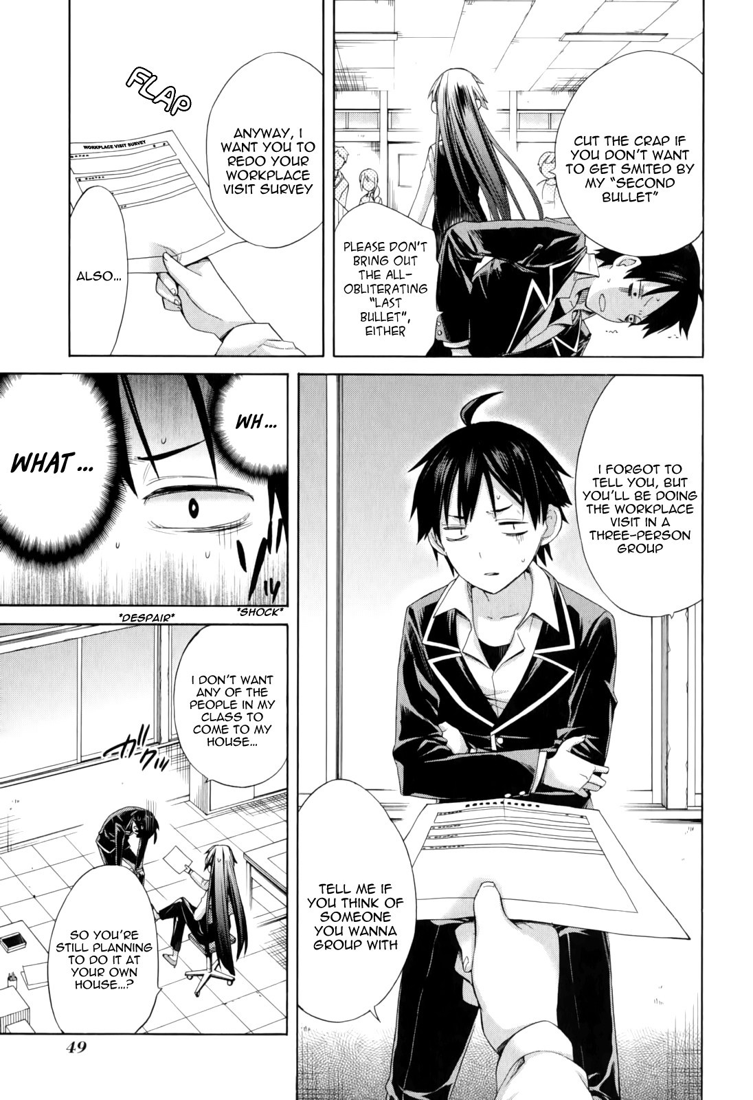 Yahari Ore no Seishun Love Come wa Machigatteiru. chapter 8 page 10