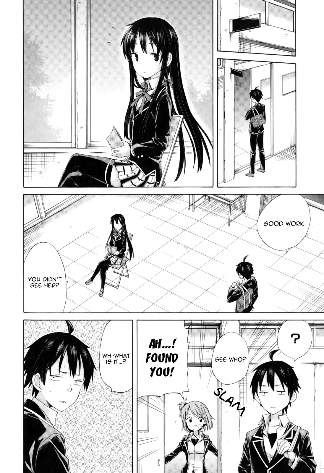 Yahari Ore no Seishun Love Come wa Machigatteiru. chapter 8 page 11