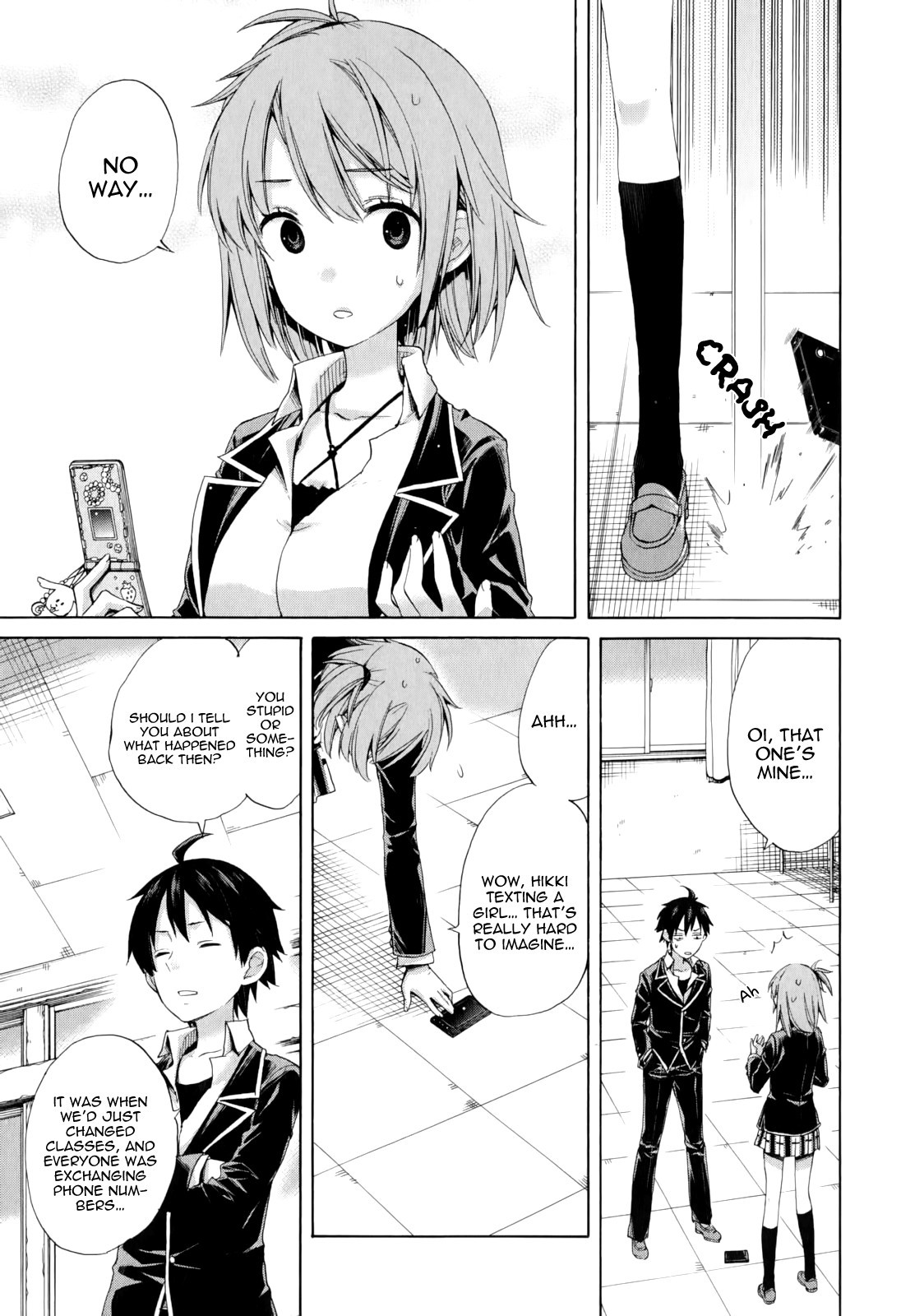 Yahari Ore no Seishun Love Come wa Machigatteiru. chapter 8 page 14
