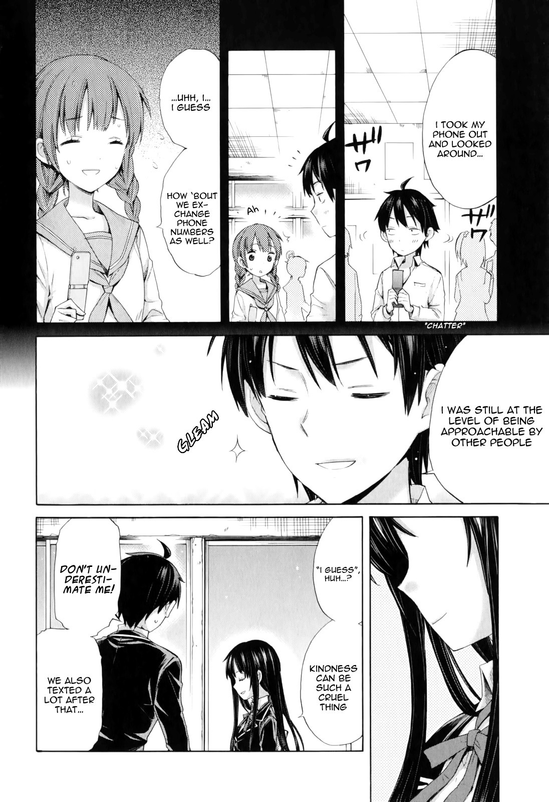 Yahari Ore no Seishun Love Come wa Machigatteiru. chapter 8 page 15