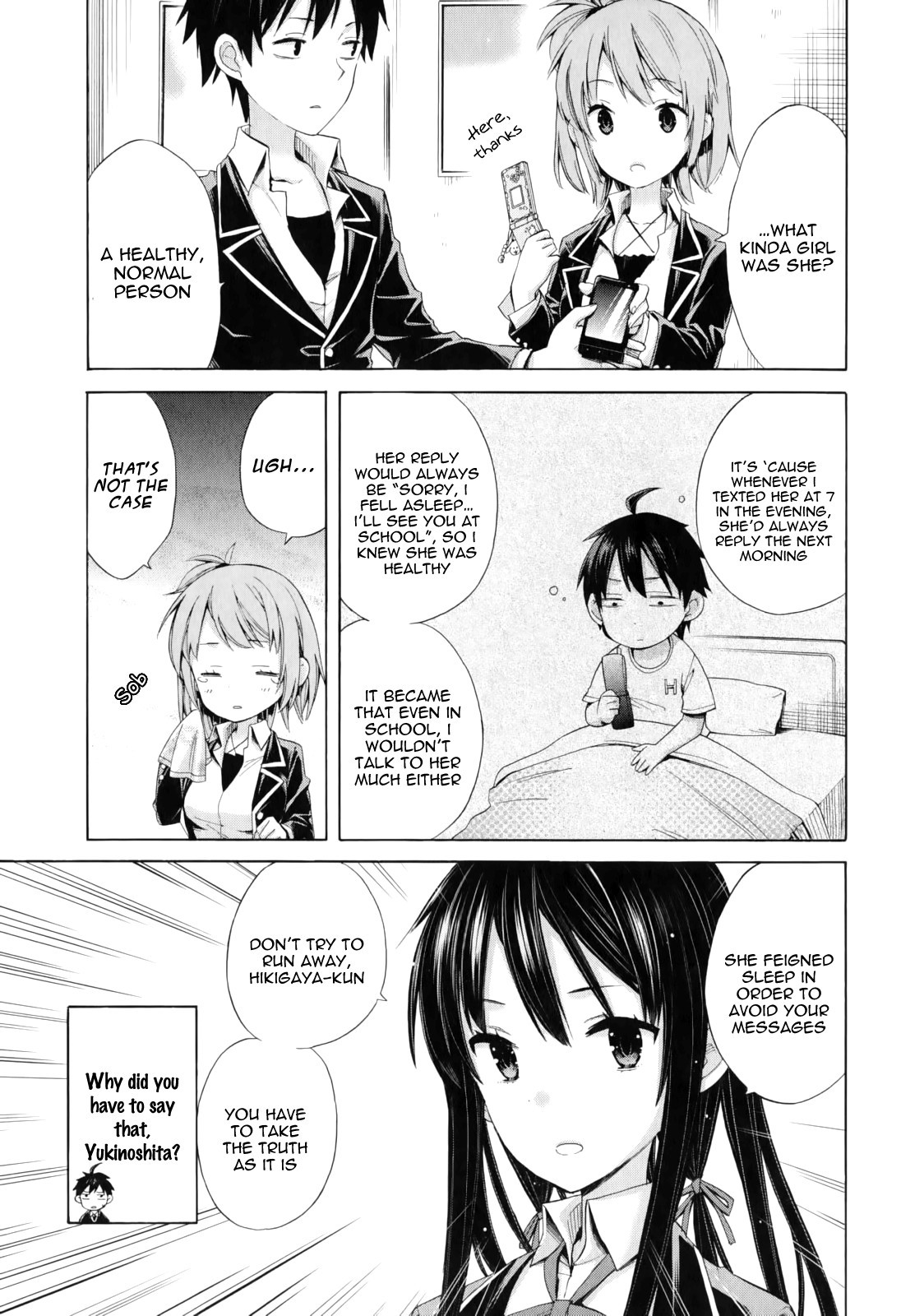 Yahari Ore no Seishun Love Come wa Machigatteiru. chapter 8 page 16