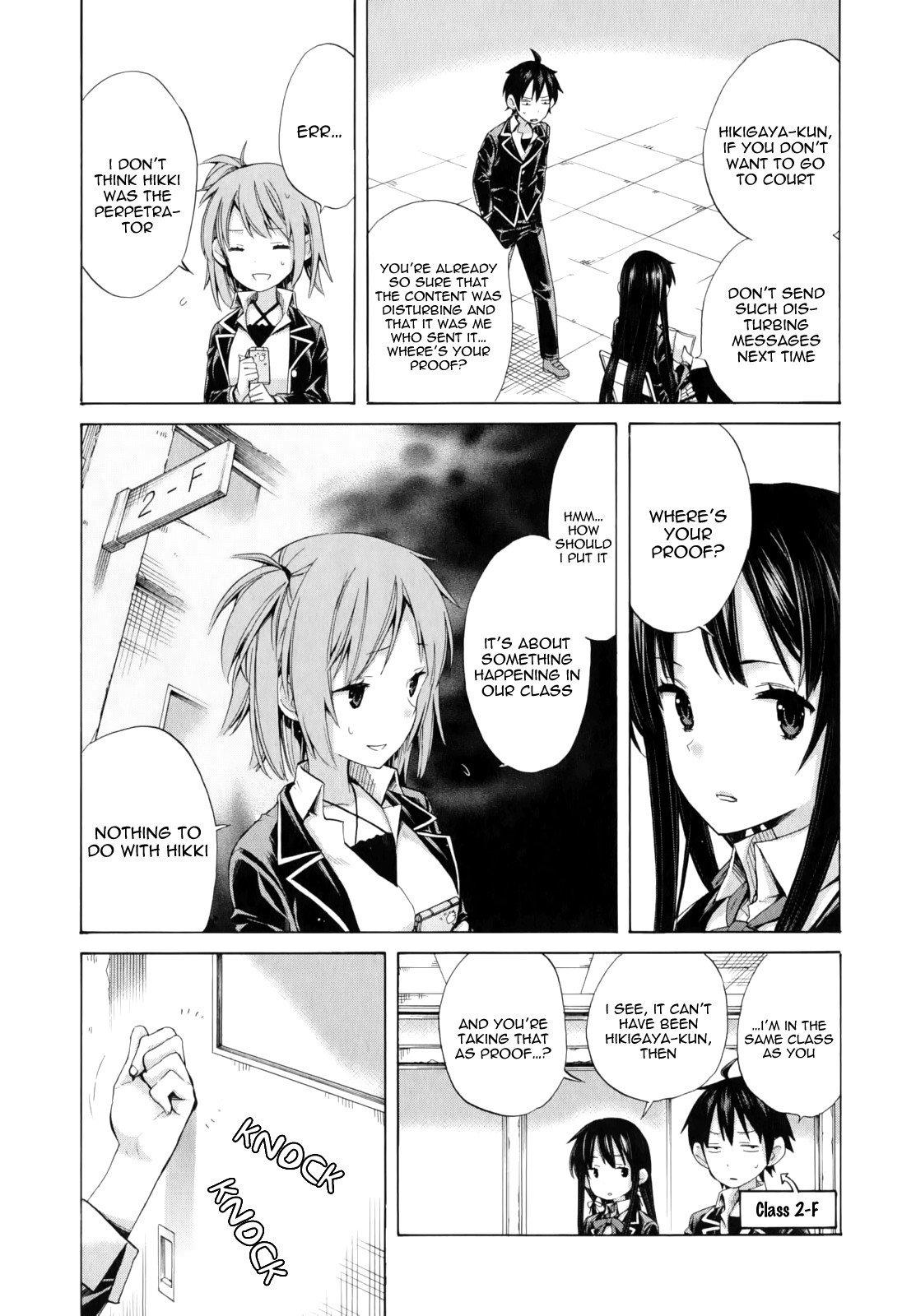 Yahari Ore no Seishun Love Come wa Machigatteiru. chapter 8 page 18