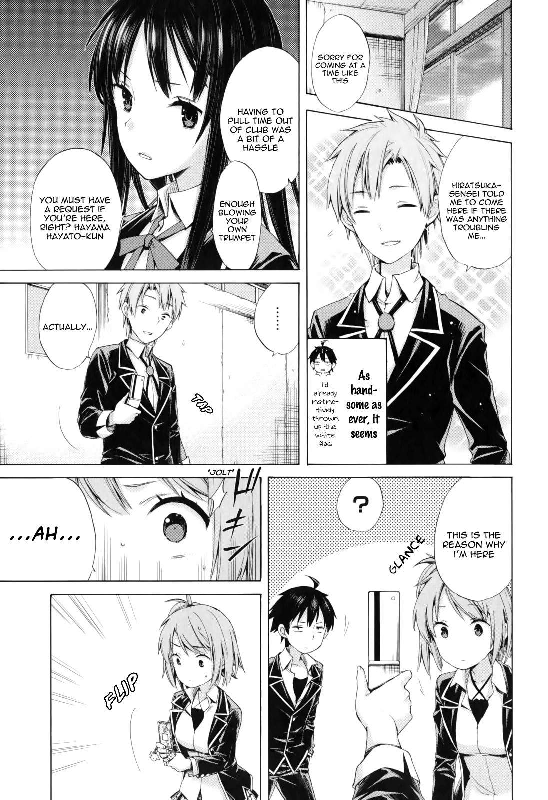 Yahari Ore no Seishun Love Come wa Machigatteiru. chapter 8 page 20