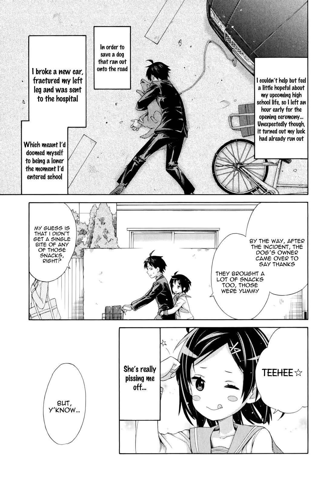 Yahari Ore no Seishun Love Come wa Machigatteiru. chapter 8 page 6