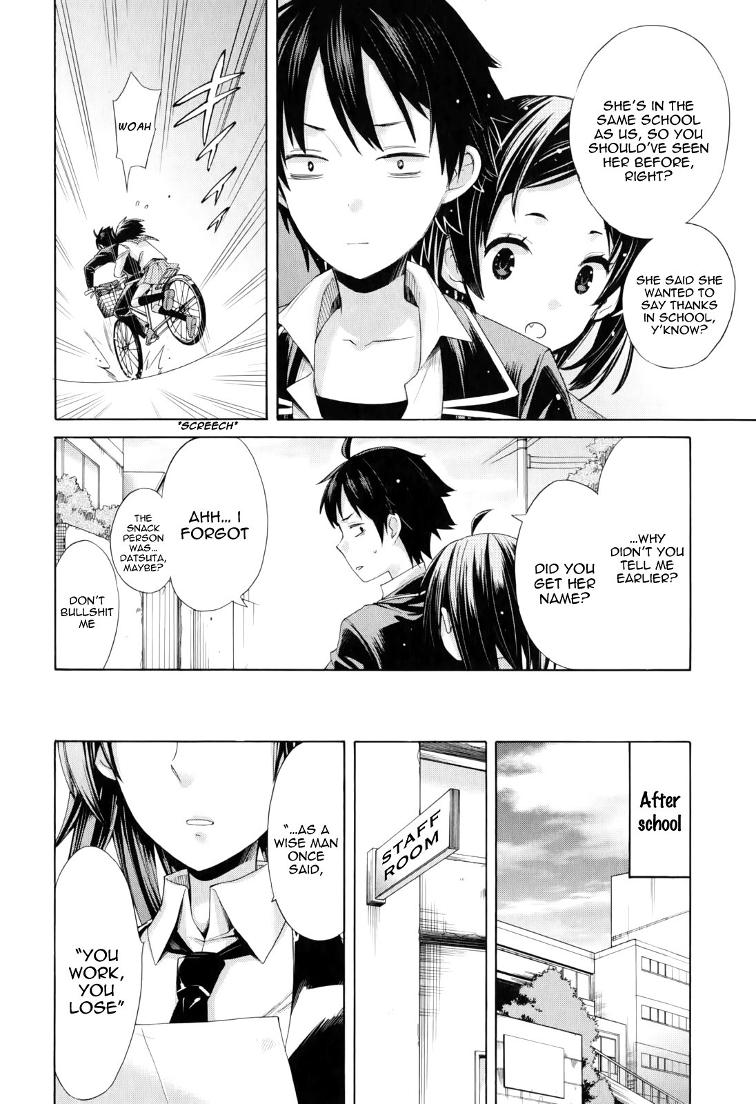 Yahari Ore no Seishun Love Come wa Machigatteiru. chapter 8 page 7
