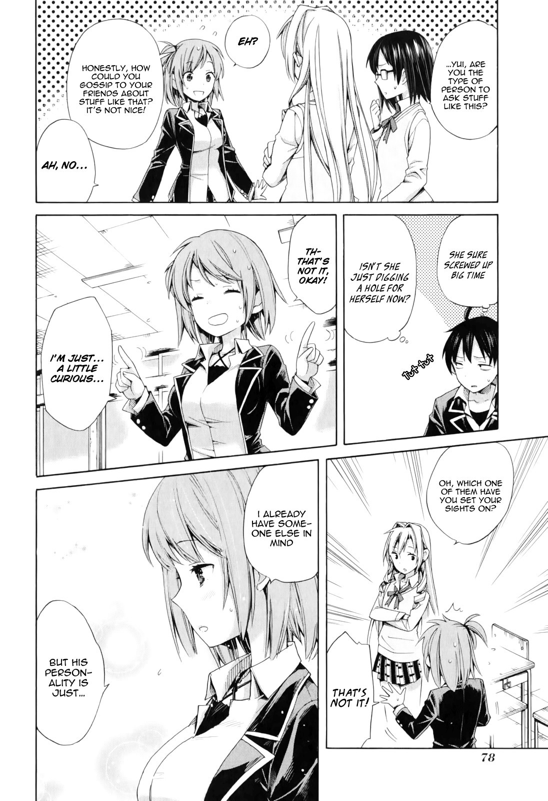 Yahari Ore no Seishun Love Come wa Machigatteiru. chapter 9 page 11