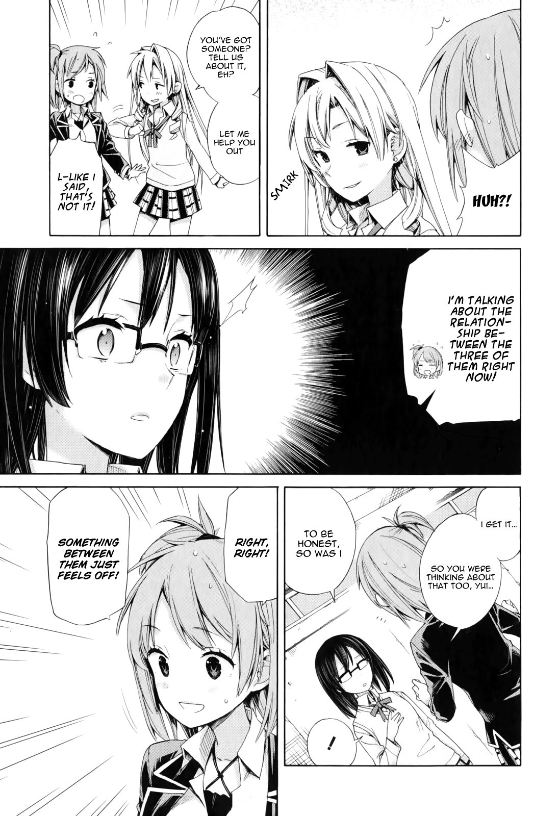 Yahari Ore no Seishun Love Come wa Machigatteiru. chapter 9 page 12