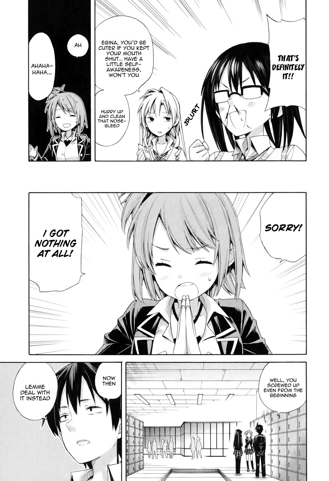 Yahari Ore no Seishun Love Come wa Machigatteiru. chapter 9 page 14