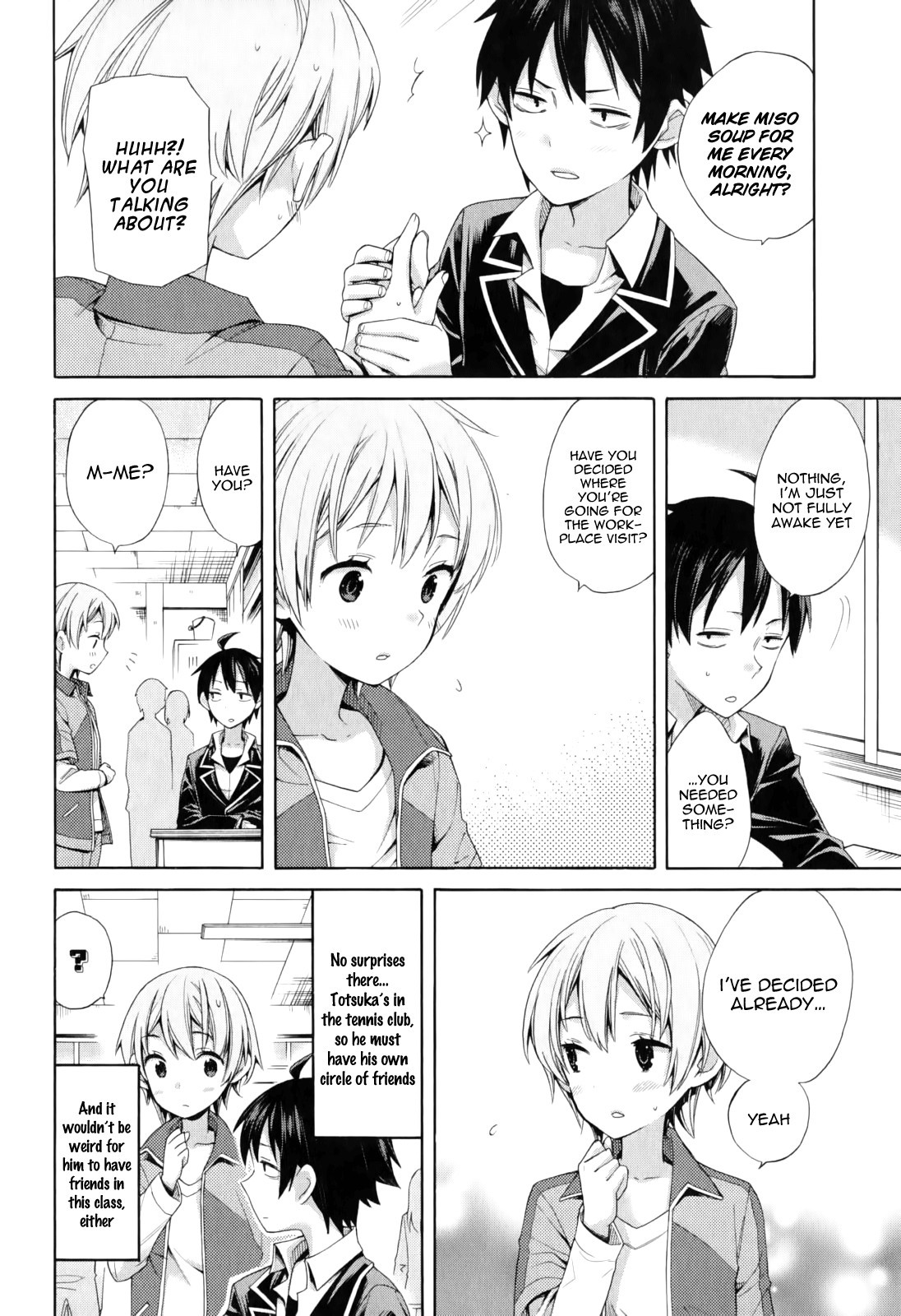 Yahari Ore no Seishun Love Come wa Machigatteiru. chapter 9 page 17
