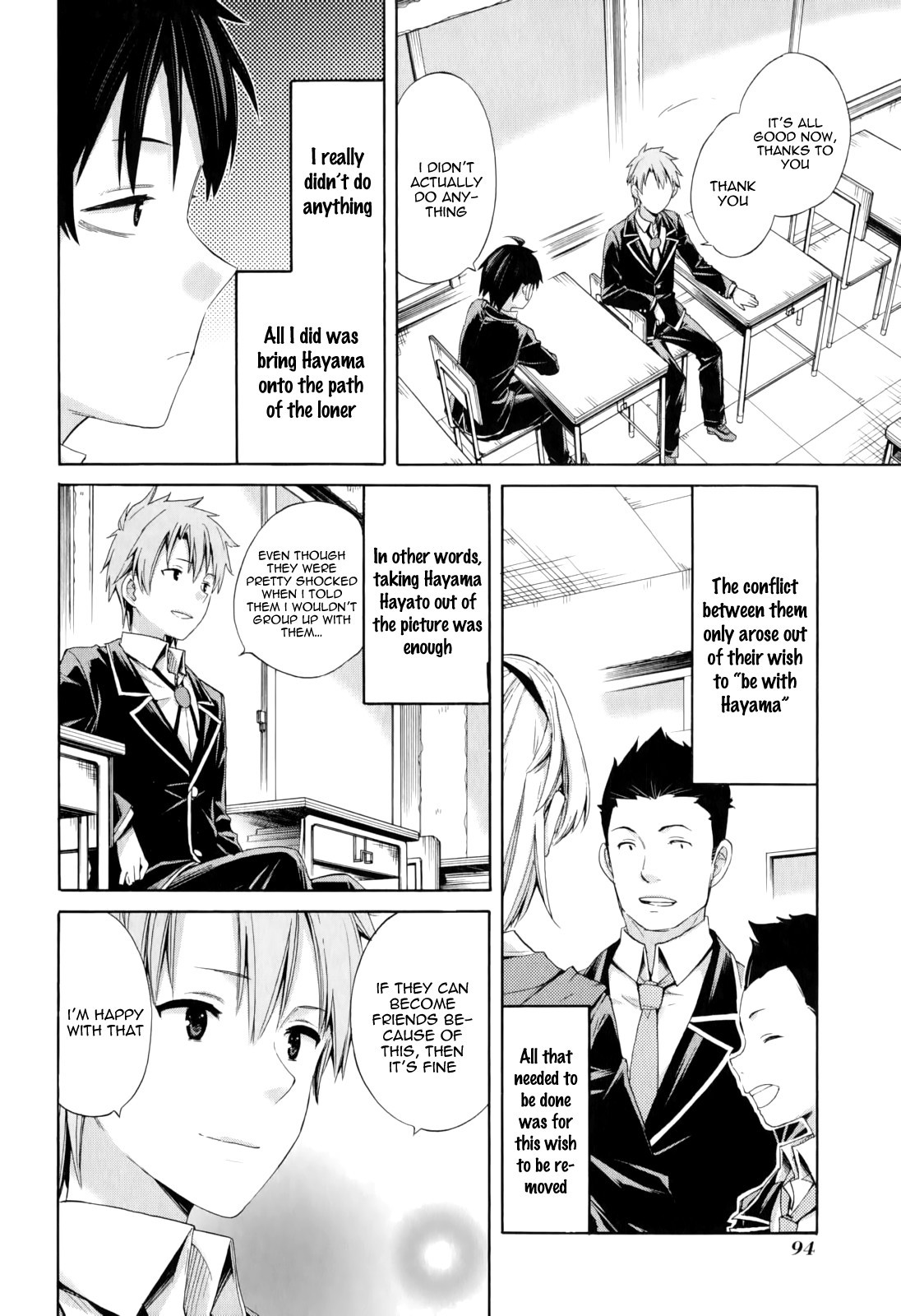 Yahari Ore no Seishun Love Come wa Machigatteiru. chapter 9 page 27