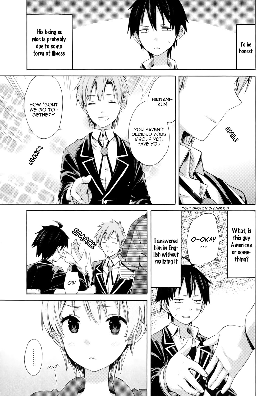 Yahari Ore no Seishun Love Come wa Machigatteiru. chapter 9 page 28