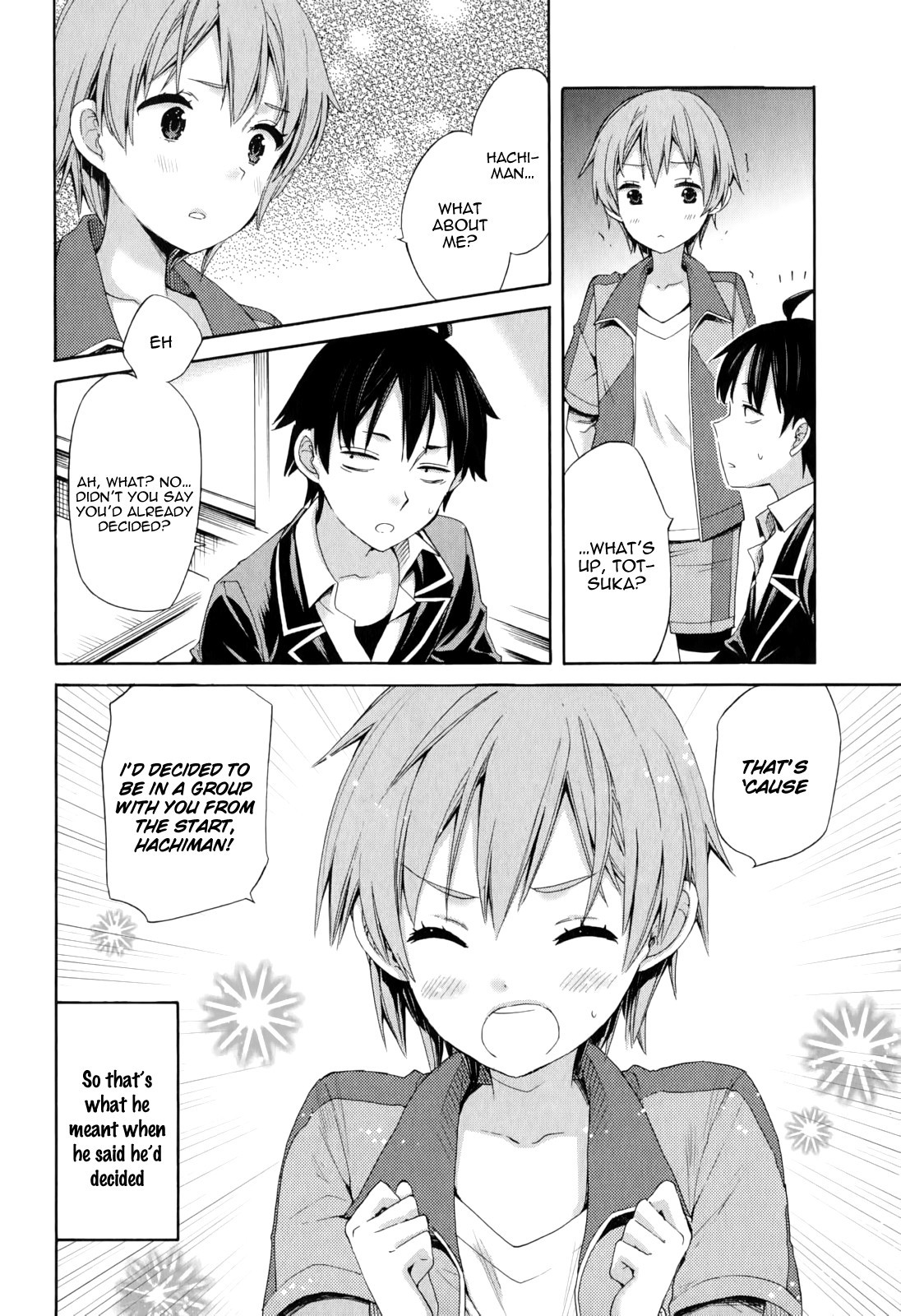 Yahari Ore no Seishun Love Come wa Machigatteiru. chapter 9 page 29