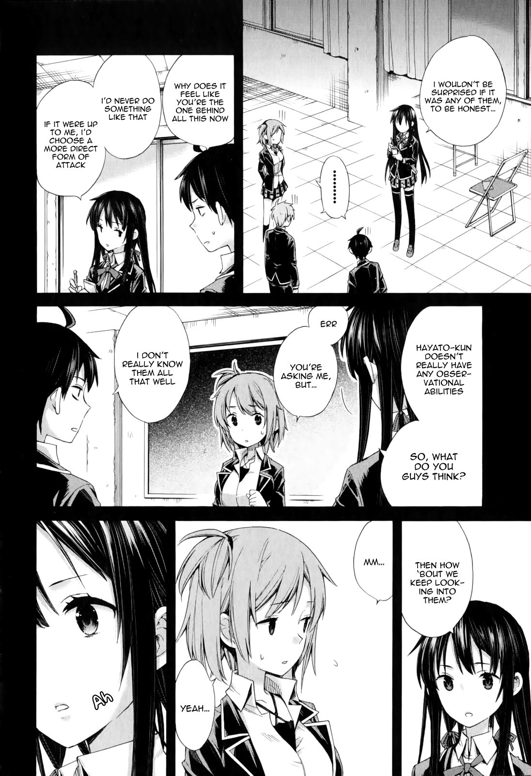 Yahari Ore no Seishun Love Come wa Machigatteiru. chapter 9 page 5