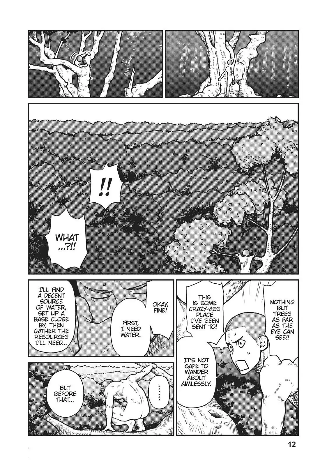 Yajin Tensei: Karate Survivor in Another World chapter 1 page 12