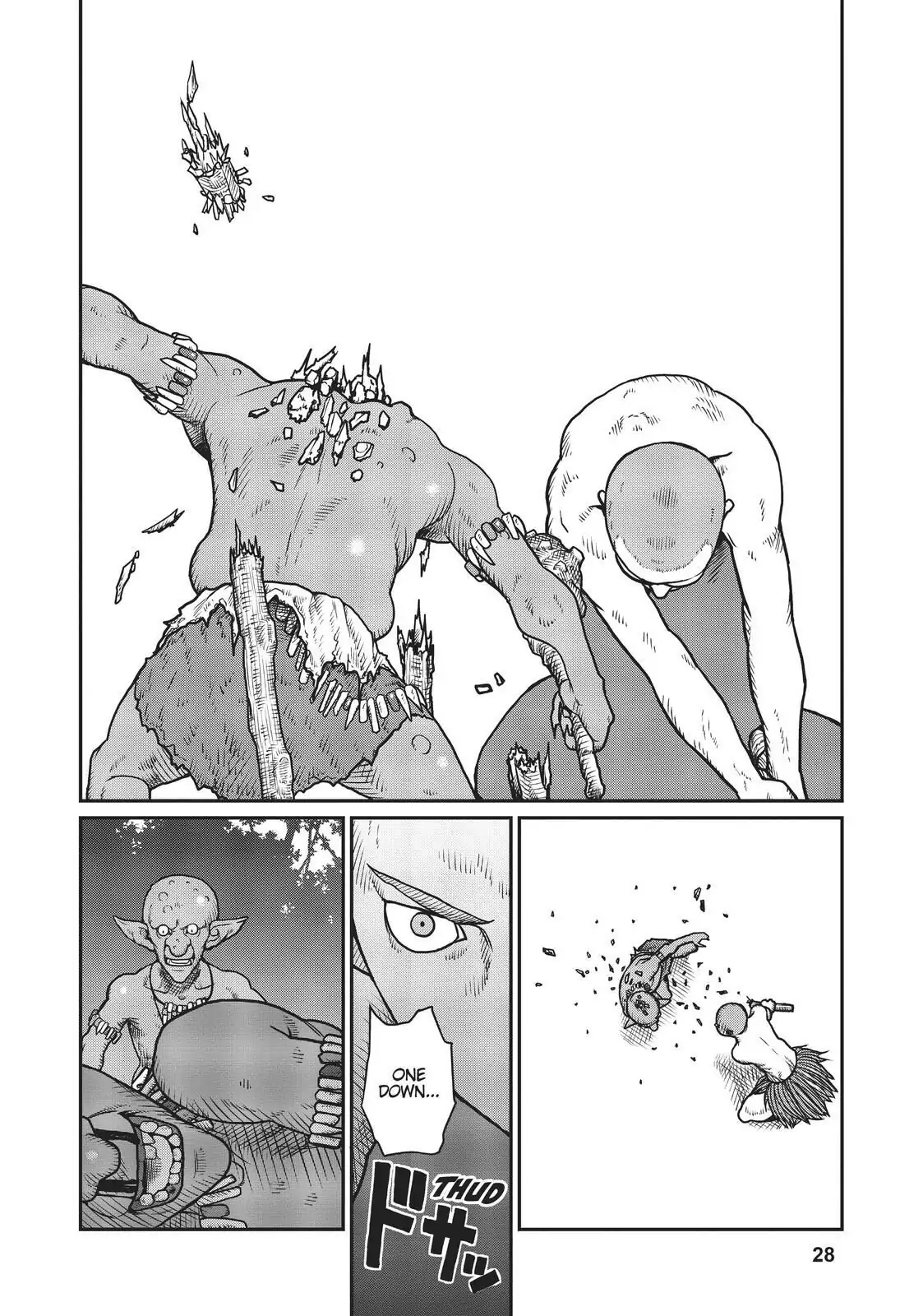 Yajin Tensei: Karate Survivor in Another World chapter 1 page 28