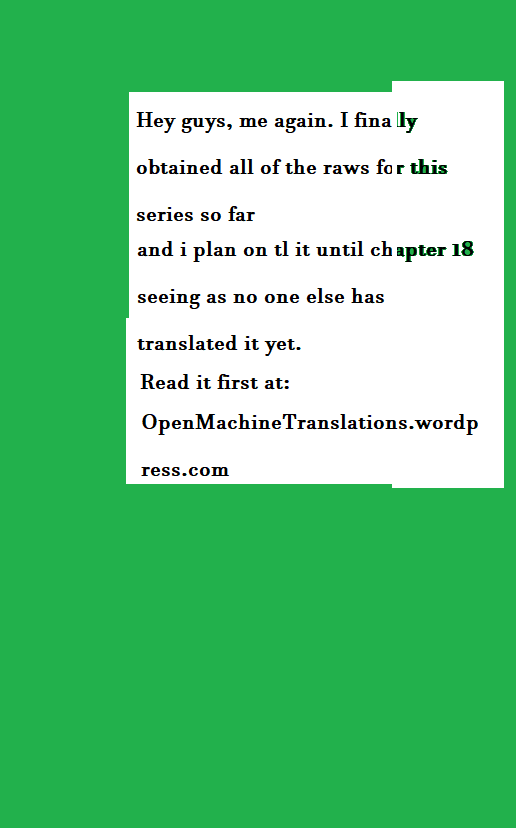 Yajin Tensei: Karate Survivor in Another World chapter 4.1 page 1