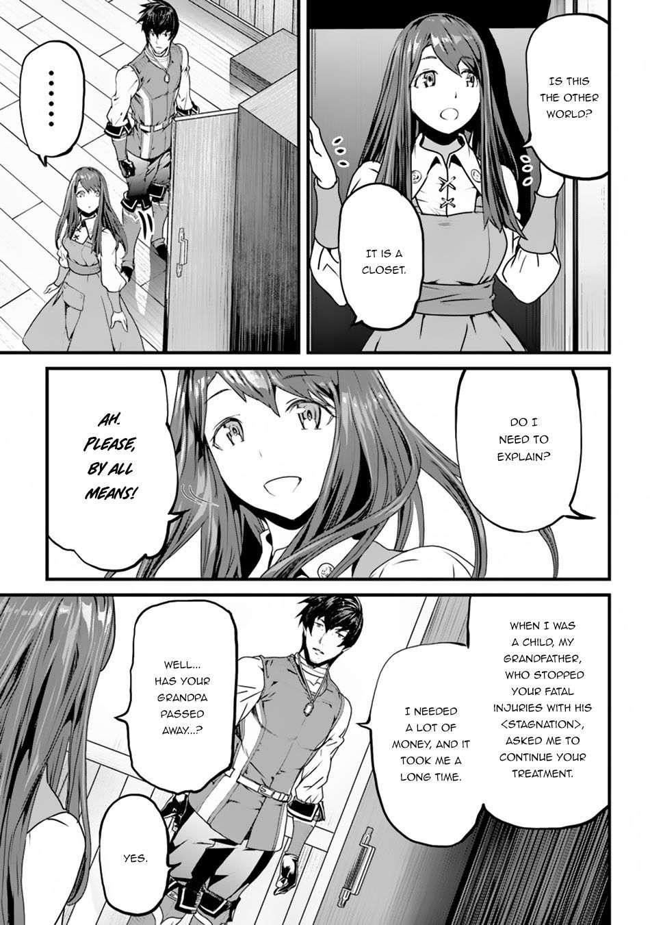 Yakudatazu Skill ni Jinsei o Sosogikomi 25-nen, Imasara Saikyou no Boukentan Midori Kashi no Akira chapter 1 page 44
