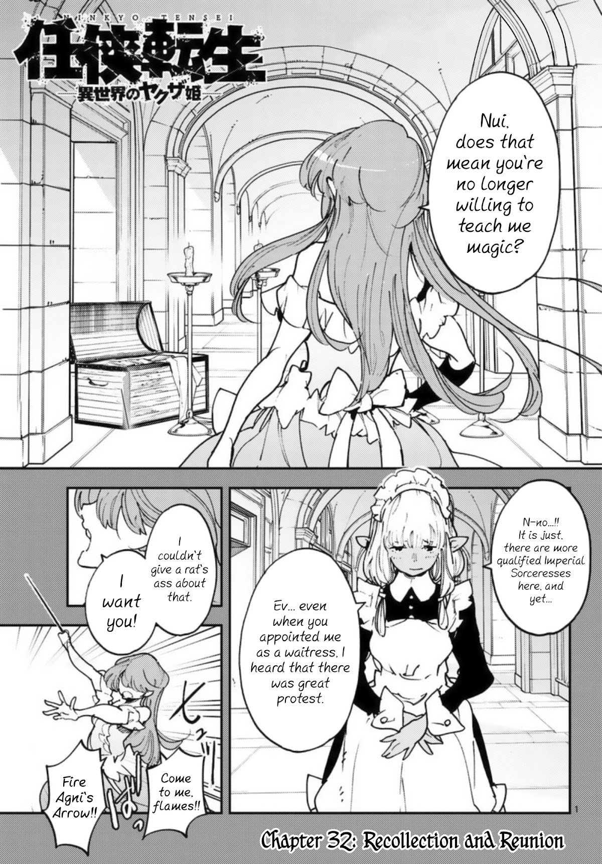 Yakuza Reincarnation chapter 32 page 1