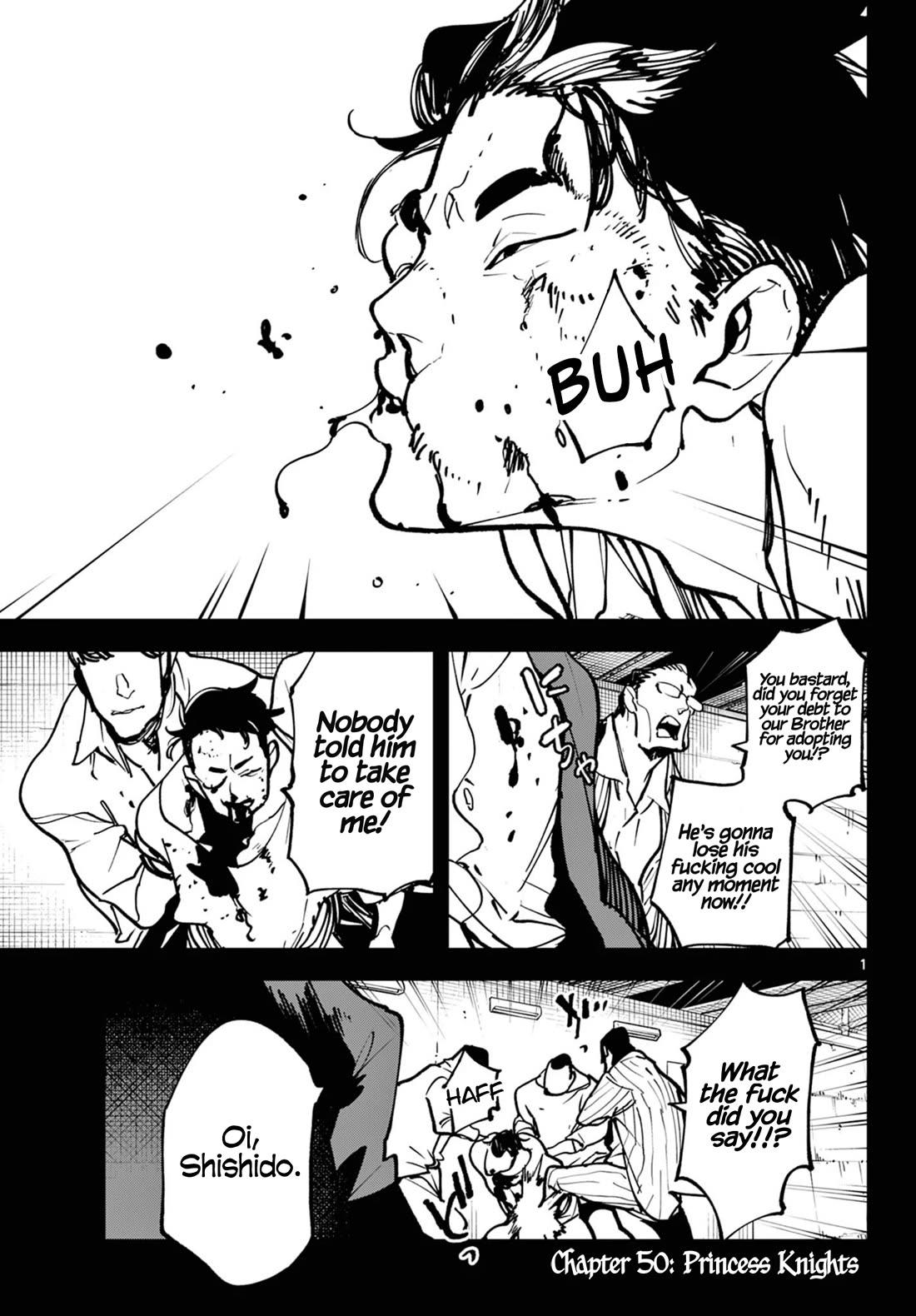 Yakuza Reincarnation chapter 50 page 1