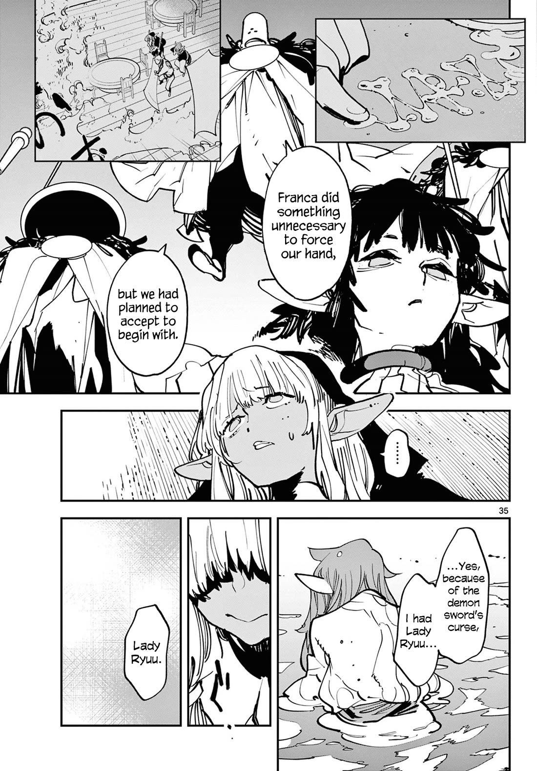 Yakuza Reincarnation chapter 54 page 35