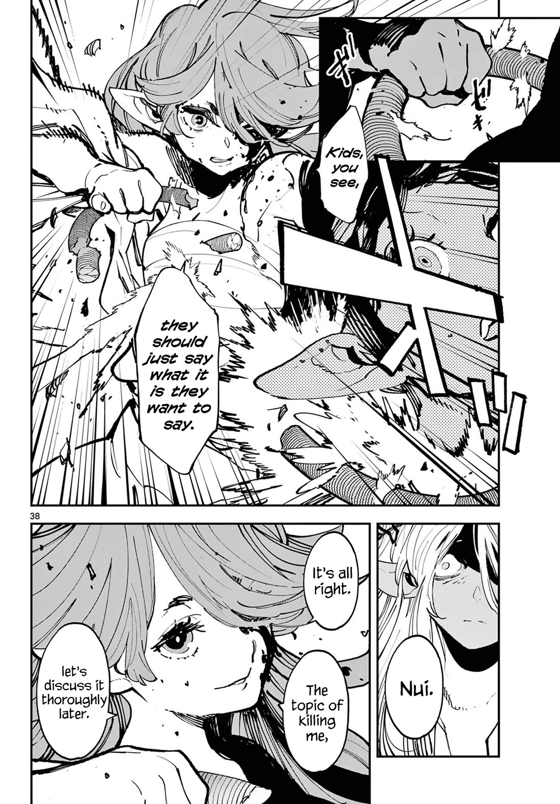 Yakuza Reincarnation chapter 56 page 38