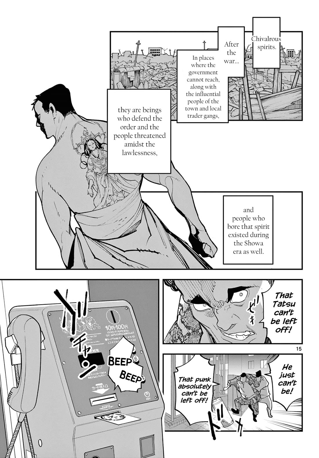 Yakuza Reincarnation chapter 61 page 15