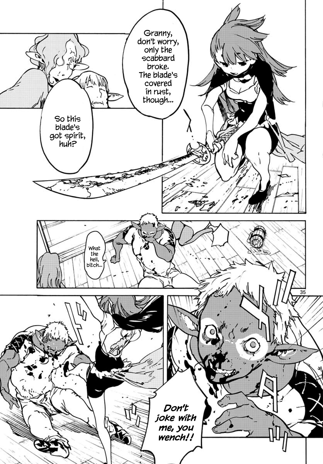 Yakuza Reincarnation chapter 7 page 35