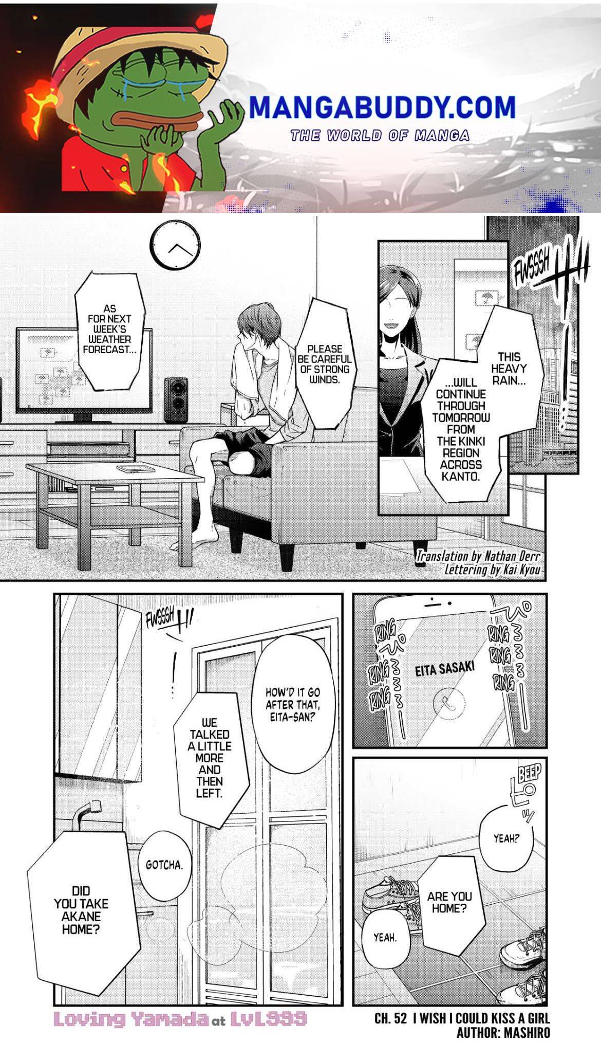Yamada-kun to Lv999 no Koi wo Suru chapter 52 page 1