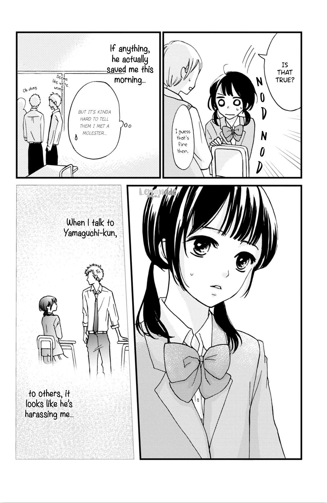 Yamaguchi-kun wa warukunai chapter 1 page 28