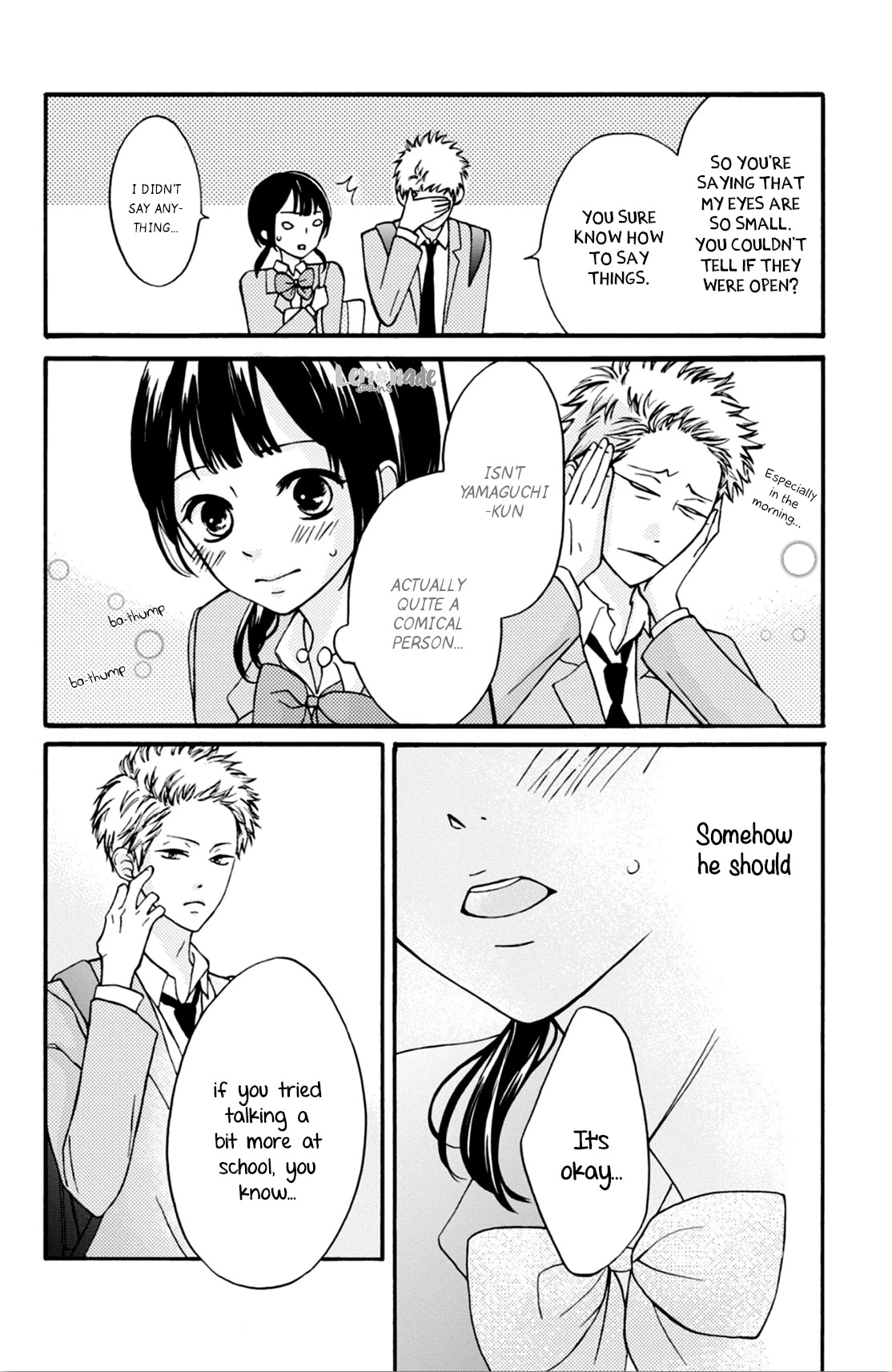 Yamaguchi-kun wa warukunai chapter 1 page 34