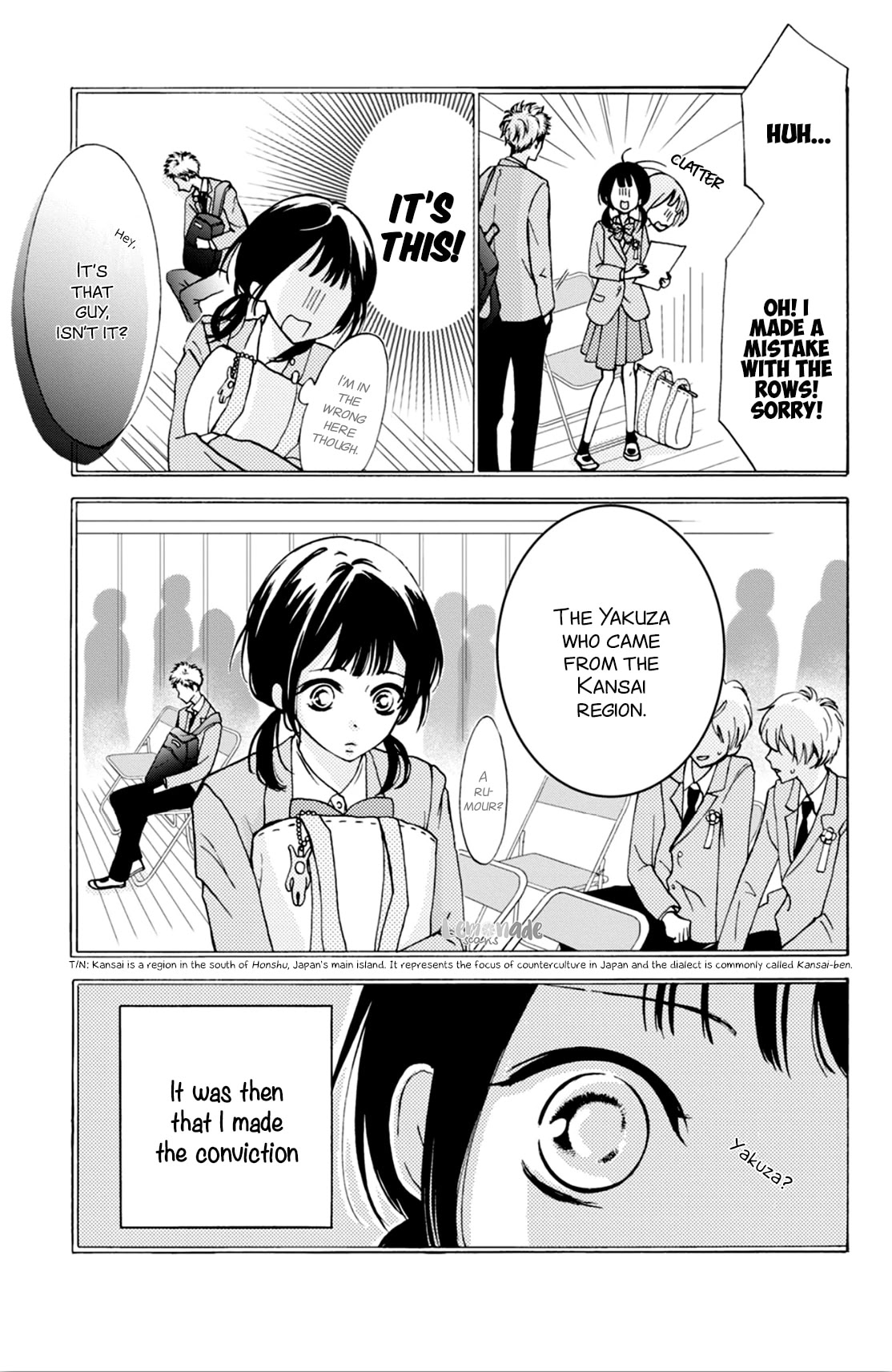 Yamaguchi-kun wa warukunai chapter 1 page 9