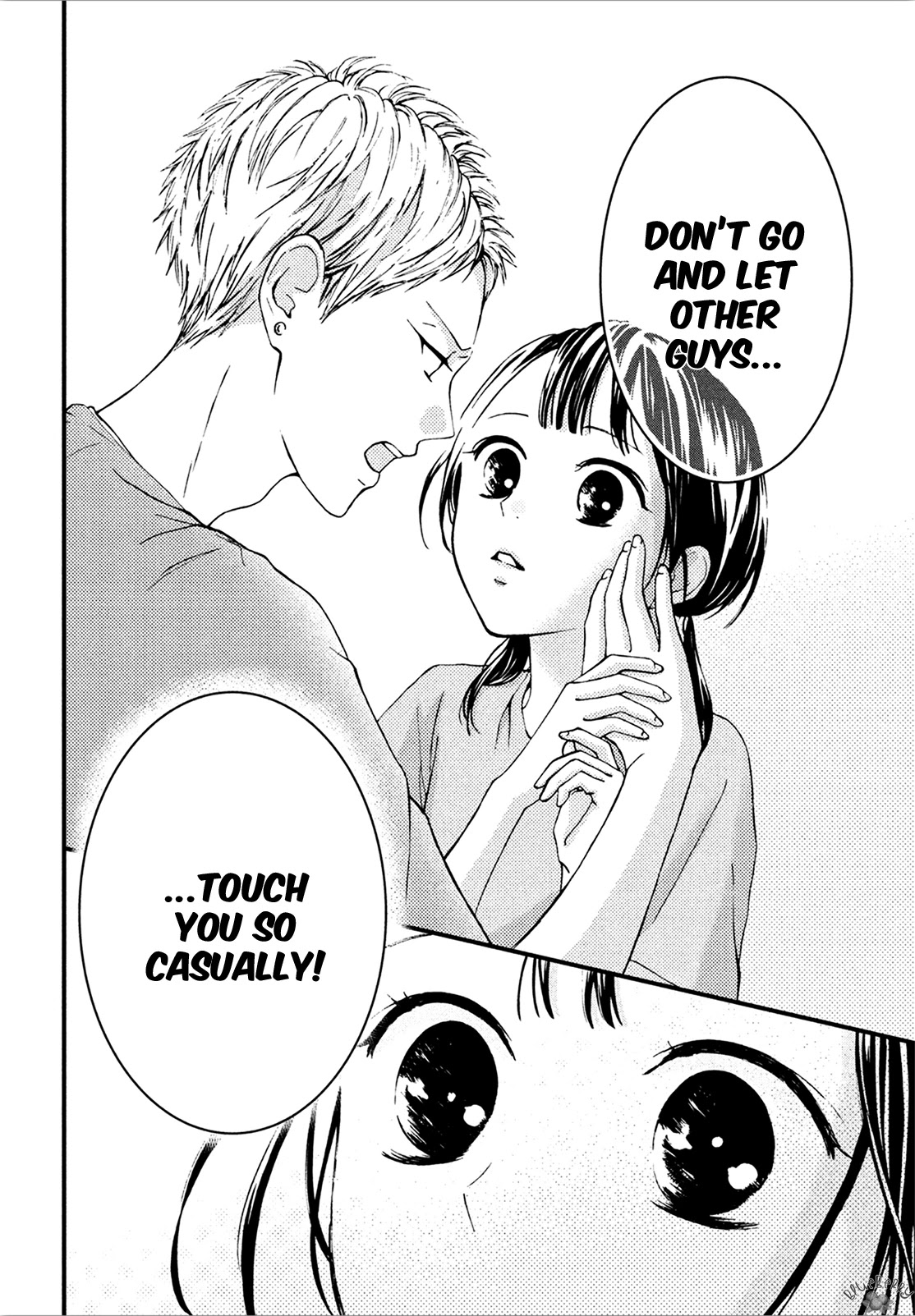 Yamaguchi-kun wa warukunai chapter 10 page 34