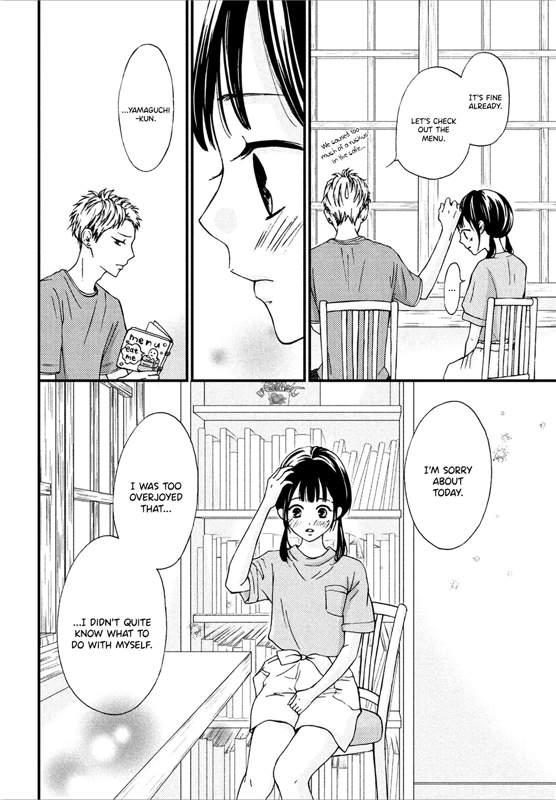 Yamaguchi-kun wa warukunai chapter 10 page 36