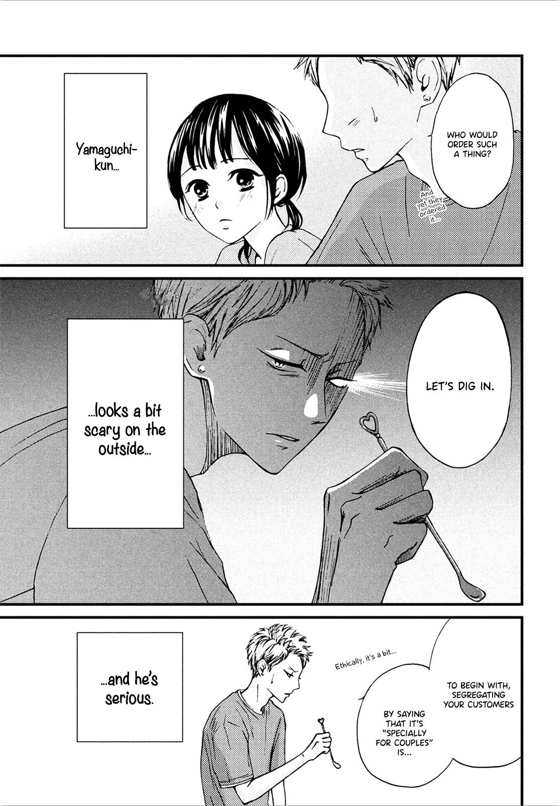 Yamaguchi-kun wa warukunai chapter 10 page 39