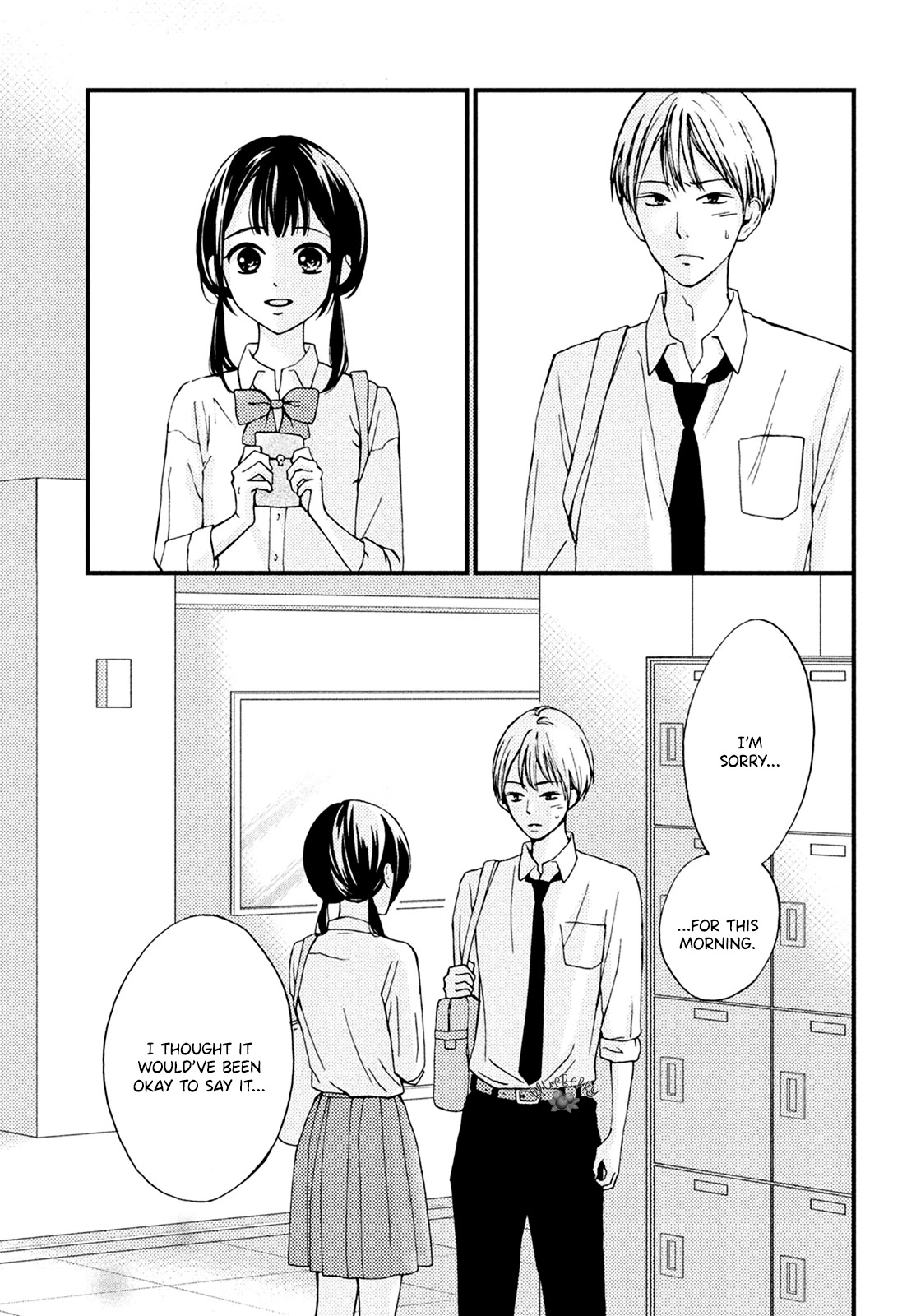 Yamaguchi-kun wa warukunai chapter 12 page 21