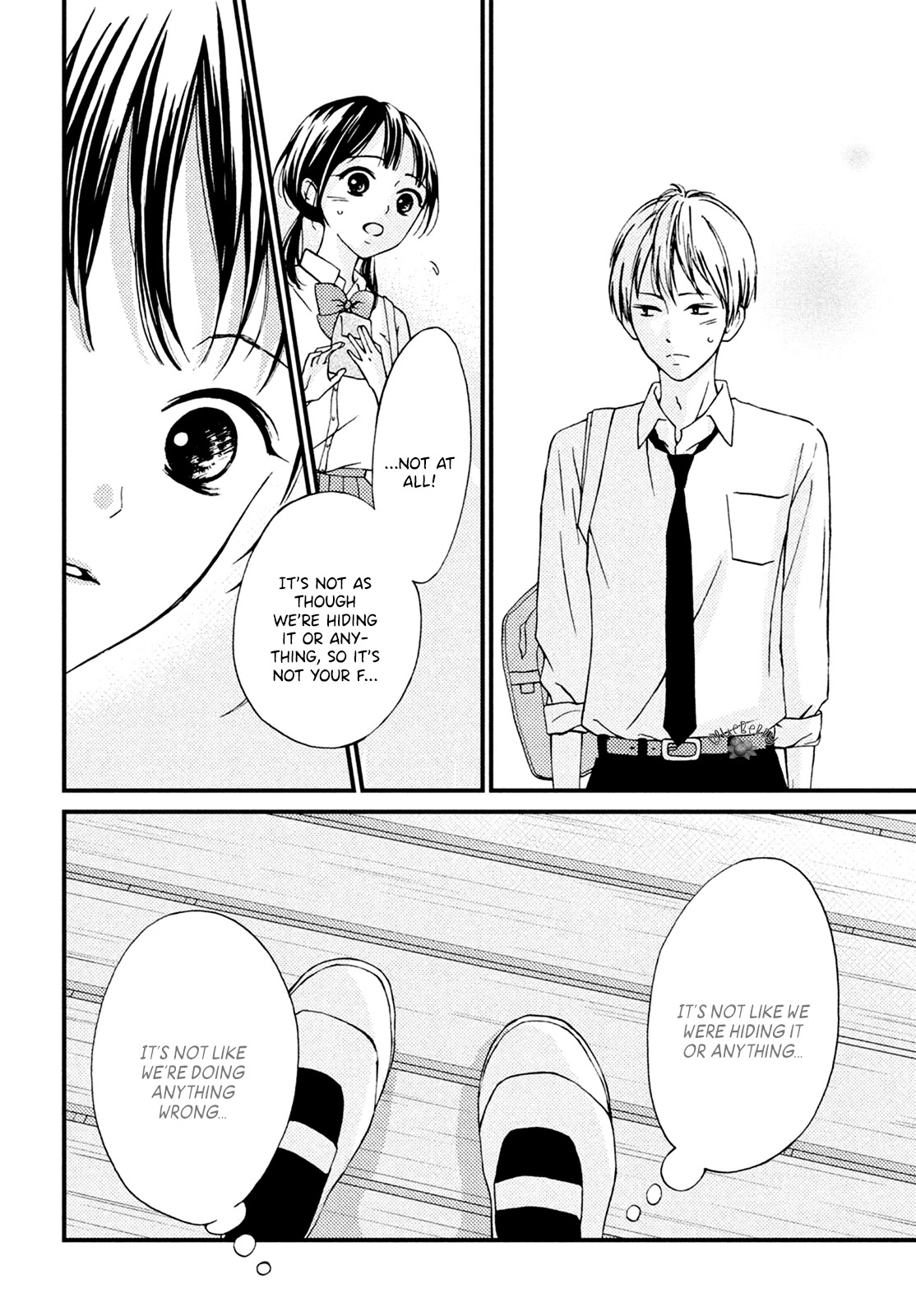 Yamaguchi-kun wa warukunai chapter 12 page 22