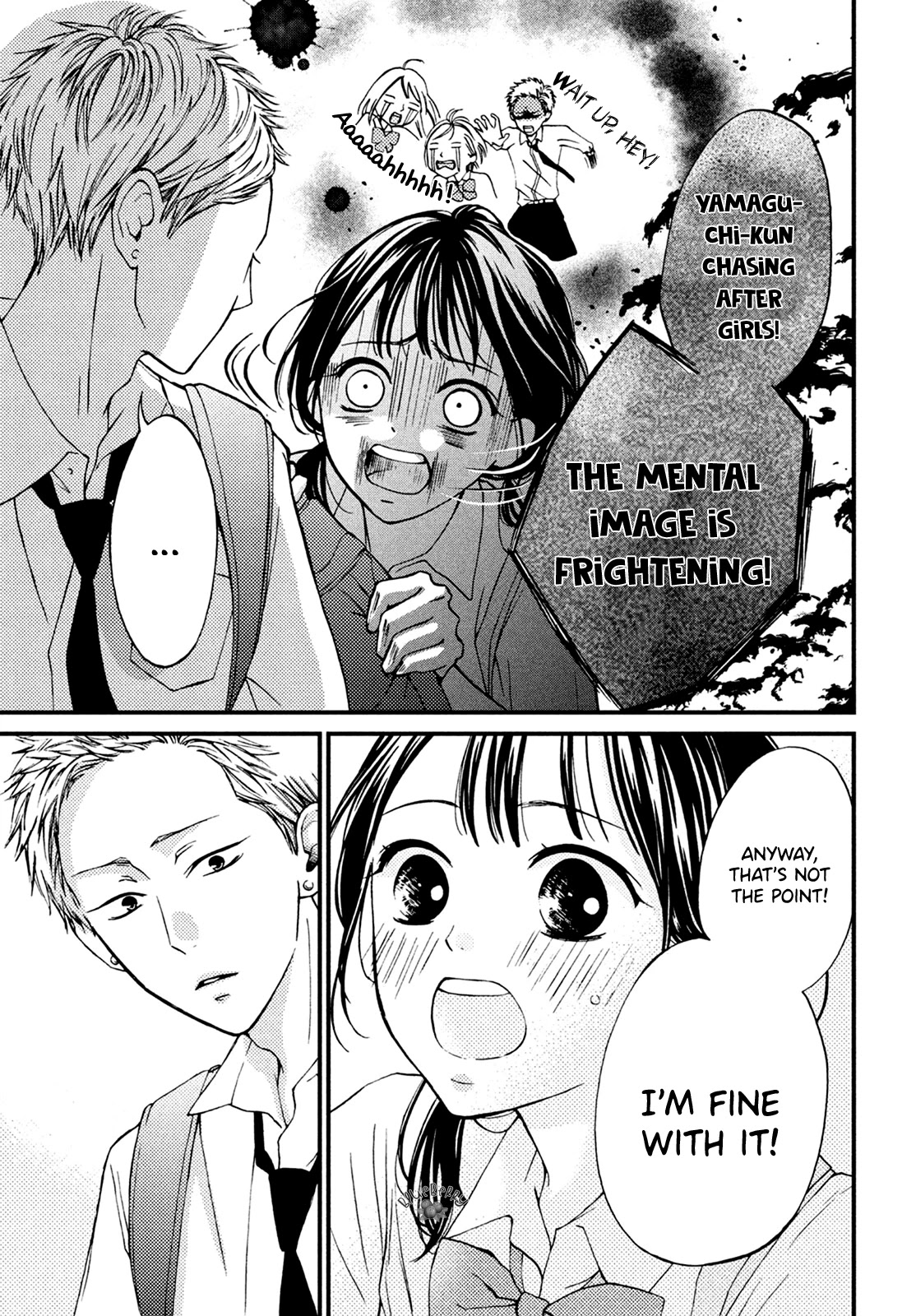 Yamaguchi-kun wa warukunai chapter 12 page 29