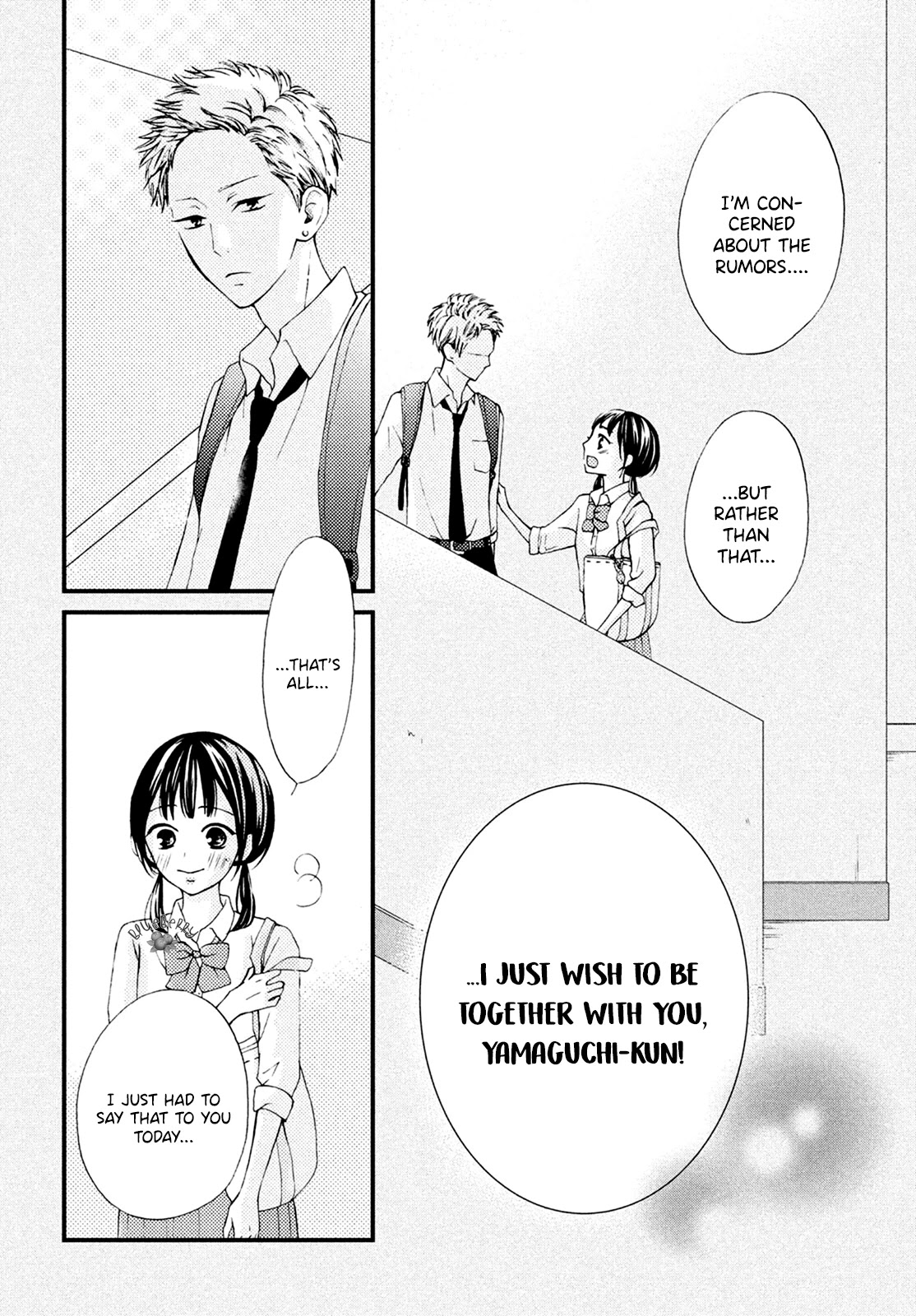 Yamaguchi-kun wa warukunai chapter 12 page 30