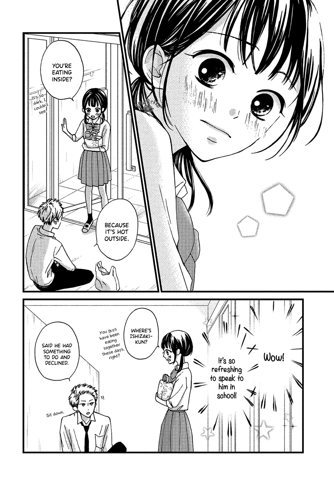 Yamaguchi-kun wa warukunai chapter 13 page 21