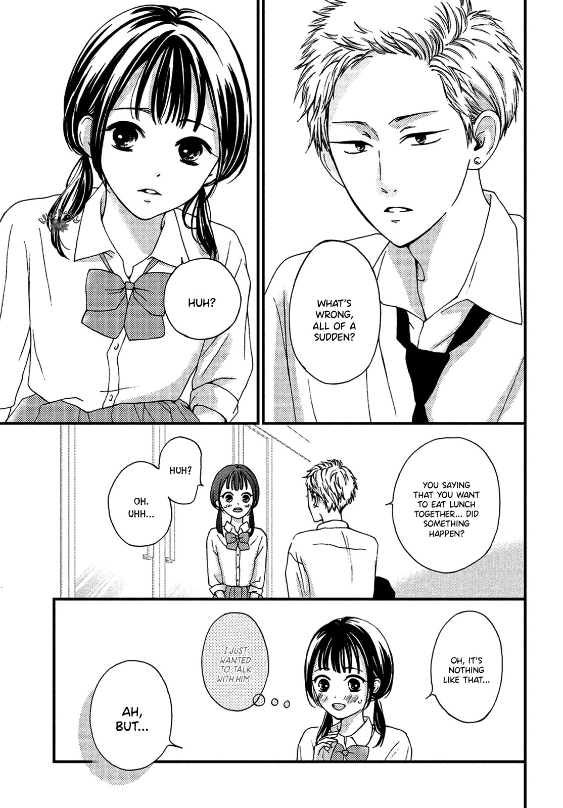 Yamaguchi-kun wa warukunai chapter 13 page 22