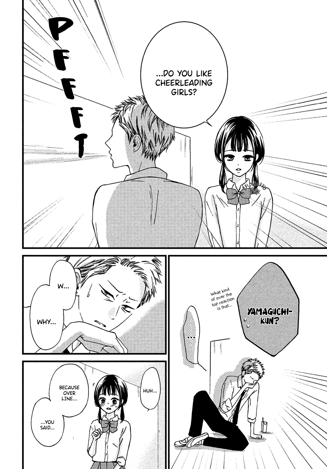 Yamaguchi-kun wa warukunai chapter 13 page 31