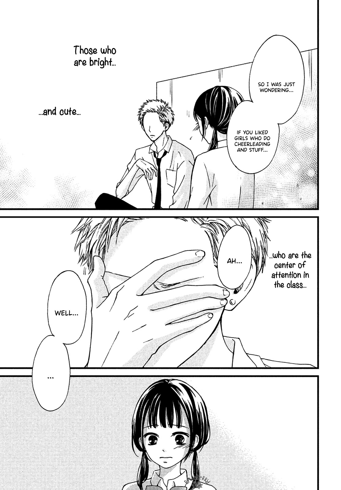 Yamaguchi-kun wa warukunai chapter 13 page 32