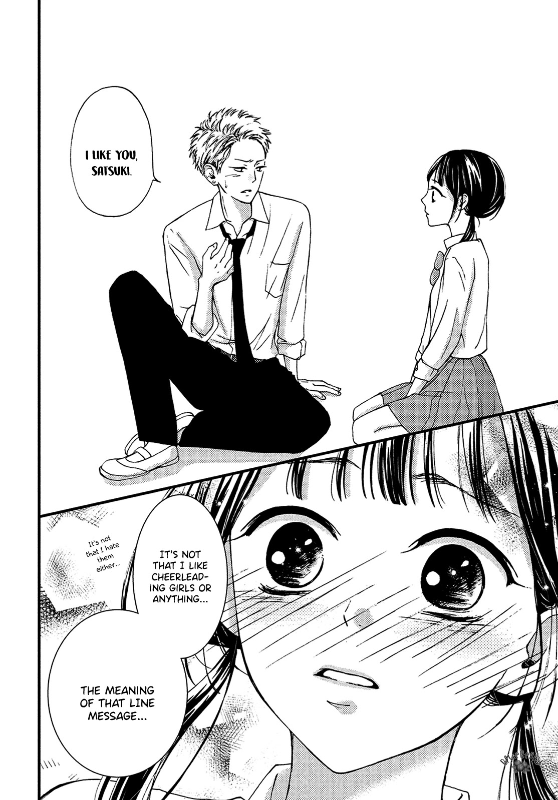 Yamaguchi-kun wa warukunai chapter 13 page 33